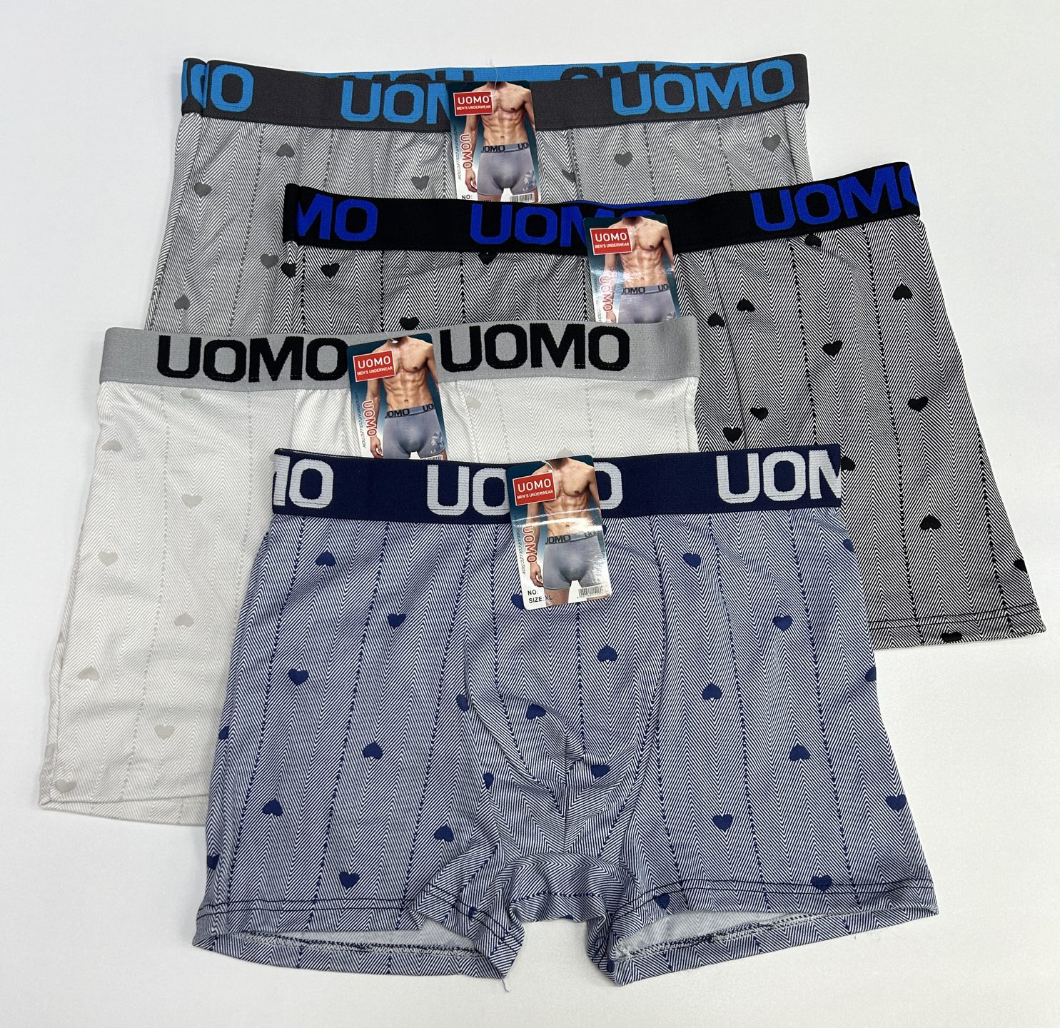 男士平角裤/平脚裤实物图