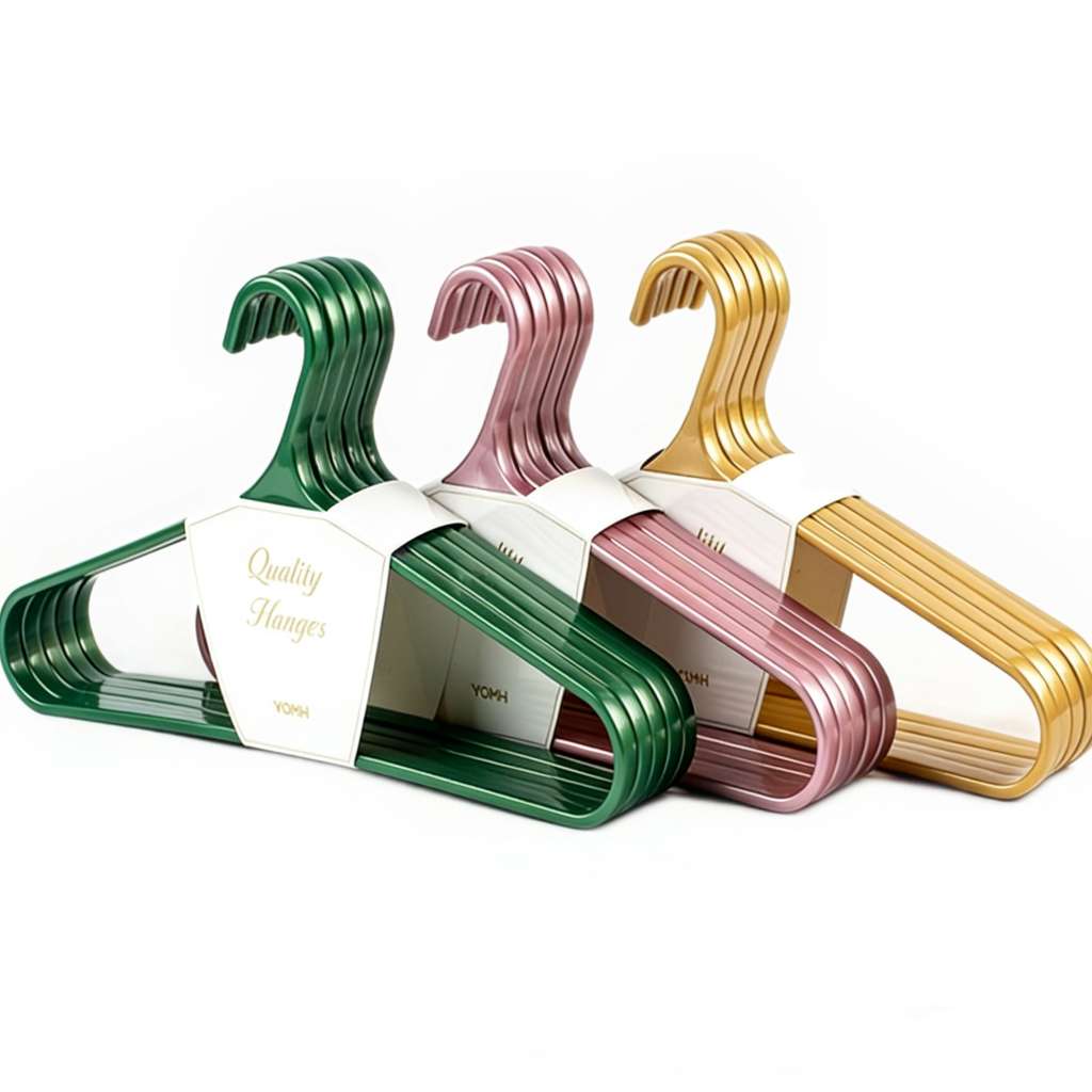 6140-5无痕衣架加粗防滑家用阳台晾衣撑卧室挂衣服架子宿舍衣服架子