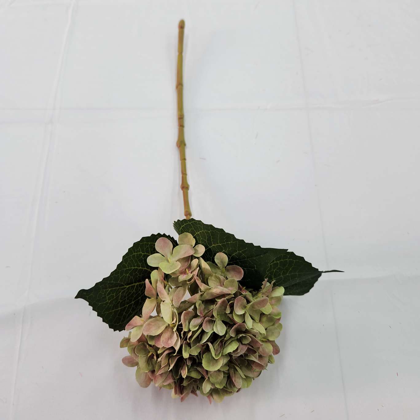 3D Single hydrangea (132 pieces) Office culture simulation Garden realistic flower arrangement Rose crochet knitted flower bouquet Realistic flower decoration detail image 14