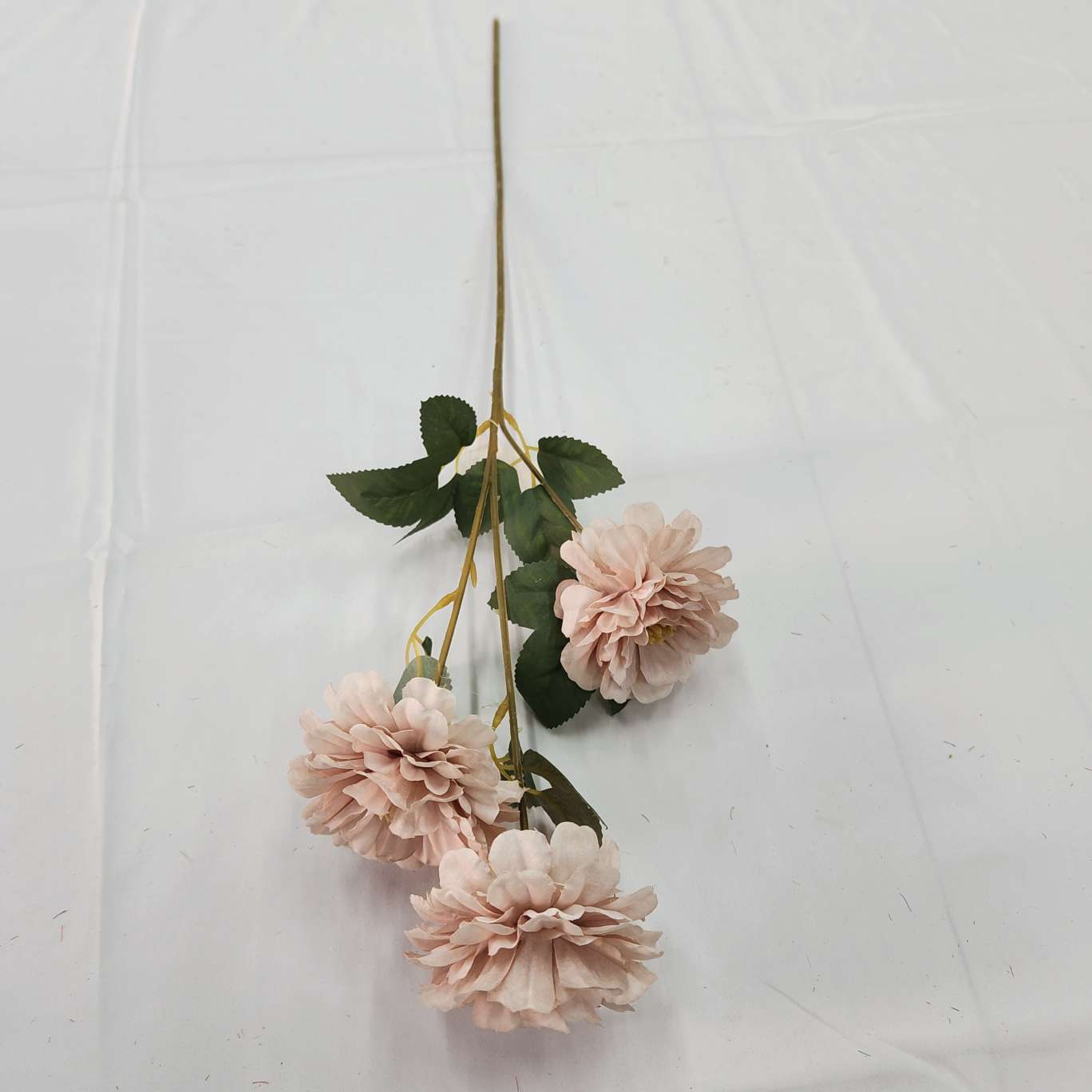 3-head hibiscus flower office simulation rose cultural gardening simulation flower arrangement crochet knitted flower bouquet simulation flower decoration detail image 3