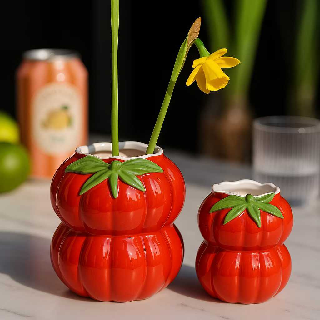 茶具套装/仿搪瓷陶瓷杯/陶瓷花瓶/陶瓷工艺品/装饰瓷器产品图