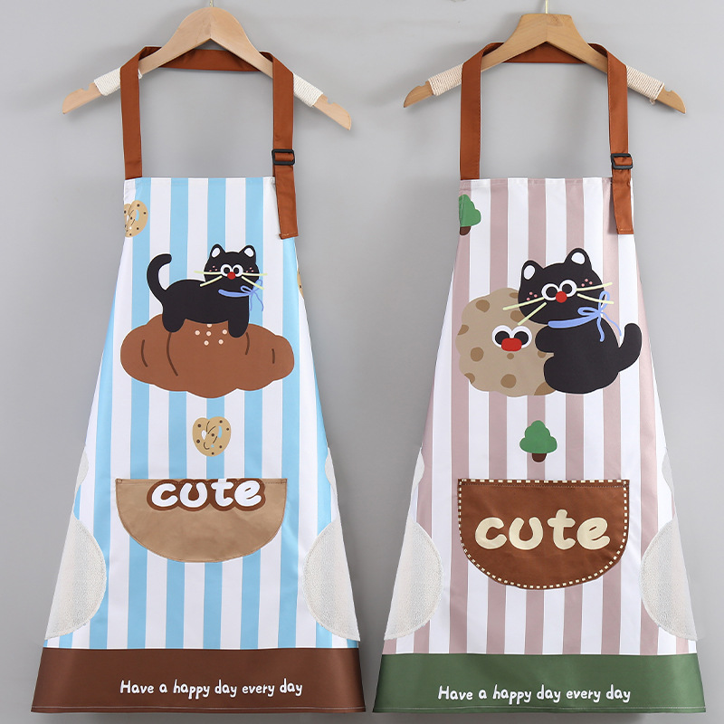 Apron Kitchen, a new, cute, waterproof and oil-resistant corset for cooking and dining, summer work clothes and coverings pic 18