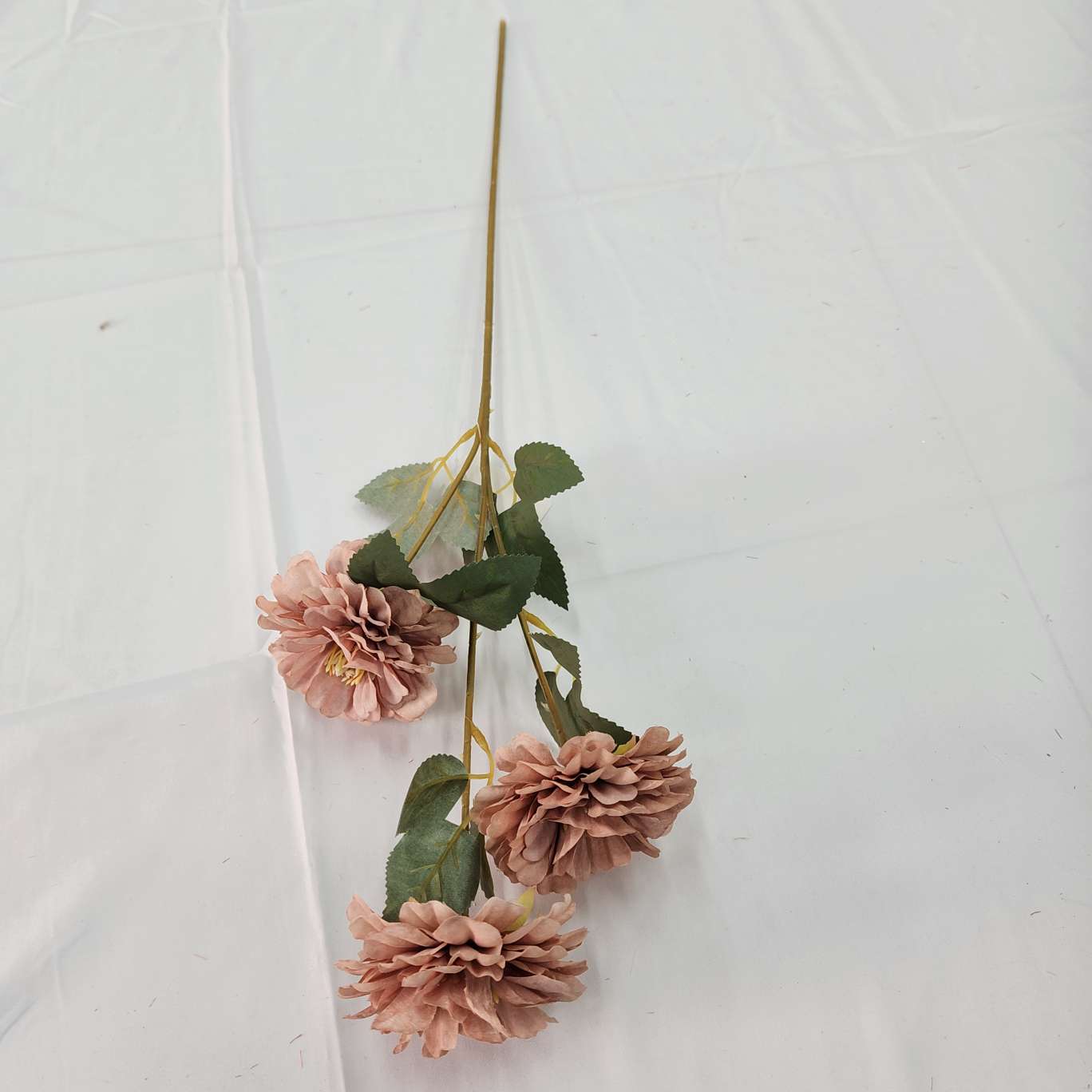 3-head hibiscus flower office simulation rose cultural gardening simulation flower arrangement crochet knitted flower bouquet simulation flower decoration detail image 11