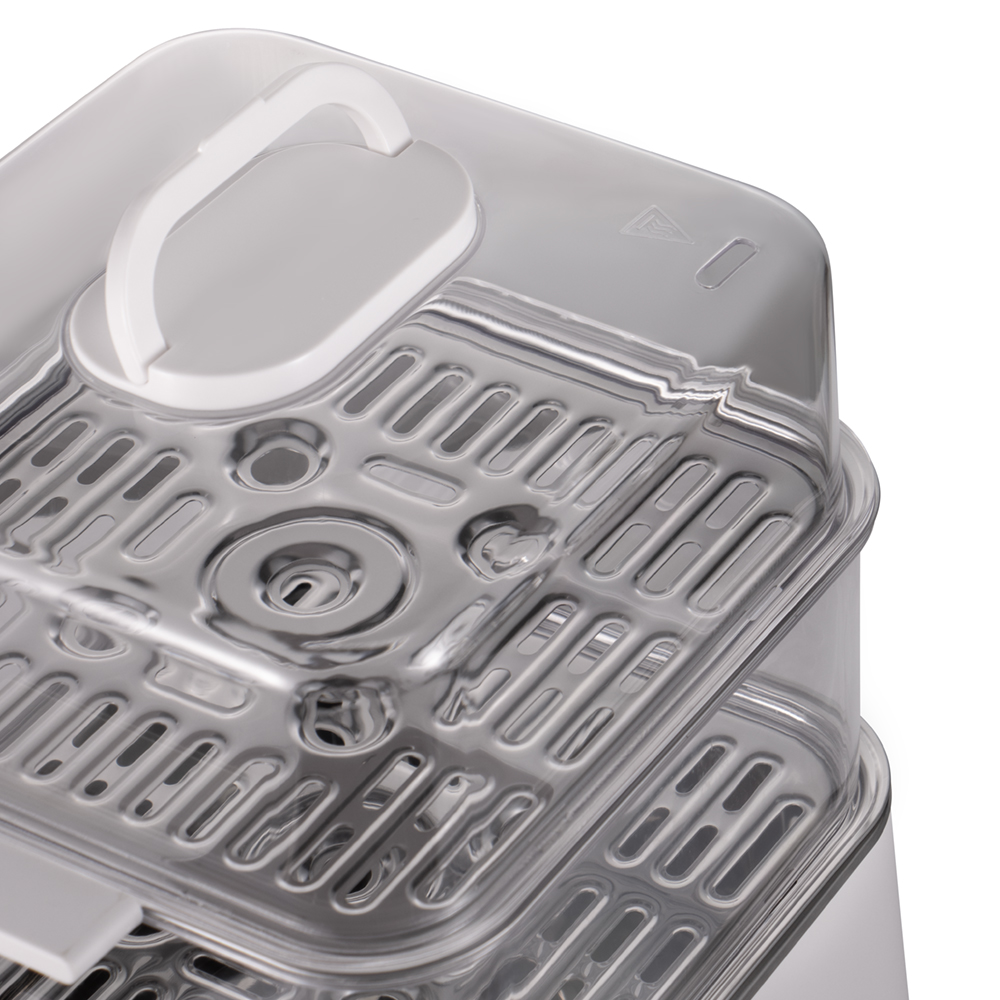 RAF European standard cross-border electric steamer 8L energy-saving double-layer steamer, large capacity stainless steel, easy to clean pic 13