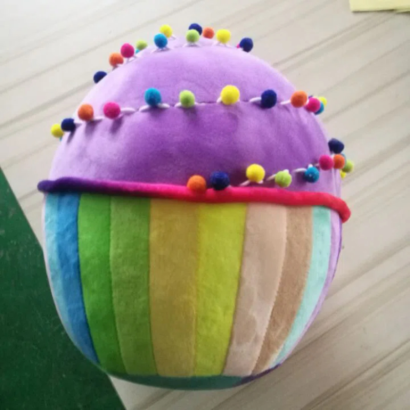 Cross-border plush simulation cake, throw pillow, birthday gift customization, fruit-style dolls and figurines, exclusively for dolls Application Scenario
