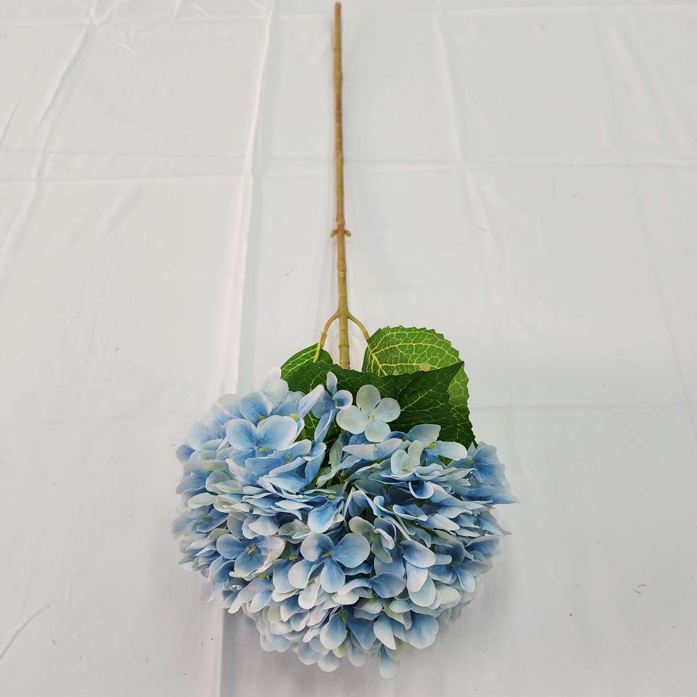 3D Single hydrangea (216 pieces) Office simulation rose cultural gardening Simulation Flower Arrangement Crochet Knitting Flower bouquet Simulation flower decoration detail image 6