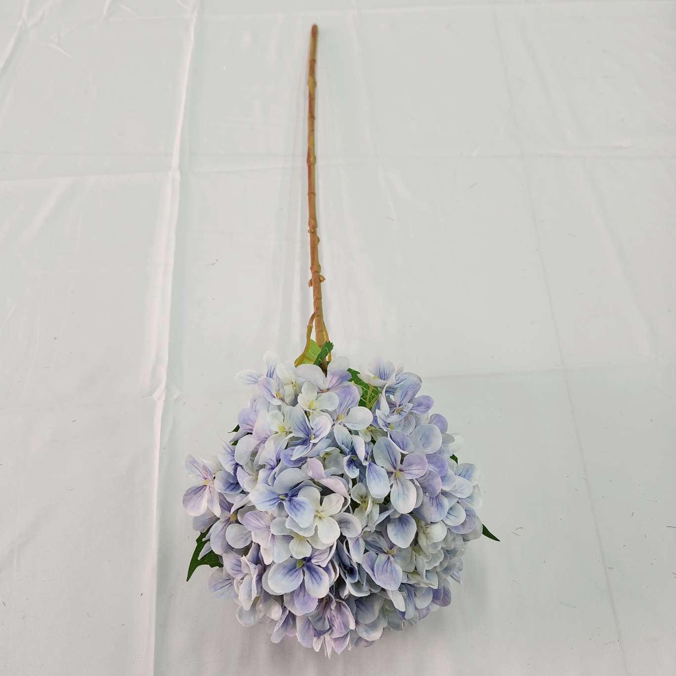 3D Single hydrangea (216 pieces) Office simulation rose cultural gardening Simulation Flower Arrangement Crochet Knitting Flower bouquet Simulation flower decoration detail image 3
