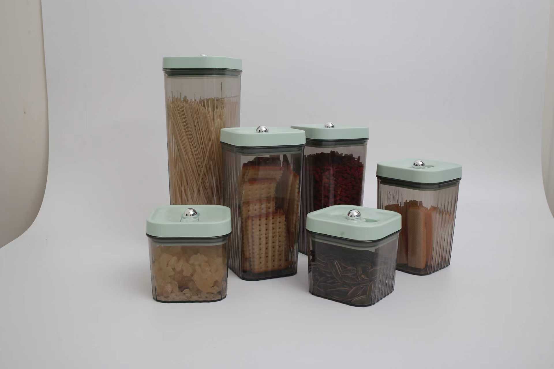 Daily necessities, kitchen organization, food-grade sealed cans, quick-lock storage cans, honey bottles, glass preservation boxes, sealed box packaging detail image 2