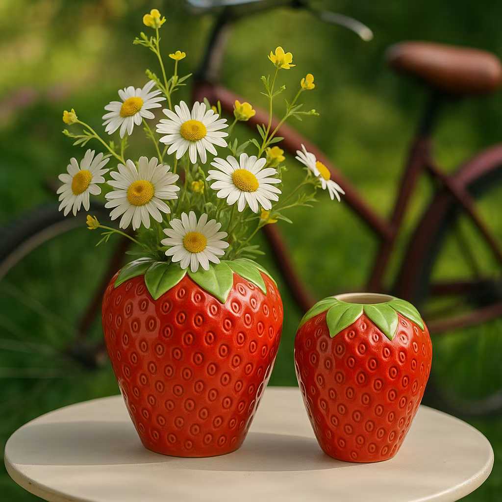 茶具套装/仿搪瓷陶瓷杯/陶瓷花瓶/陶瓷工艺品/装饰瓷器细节图