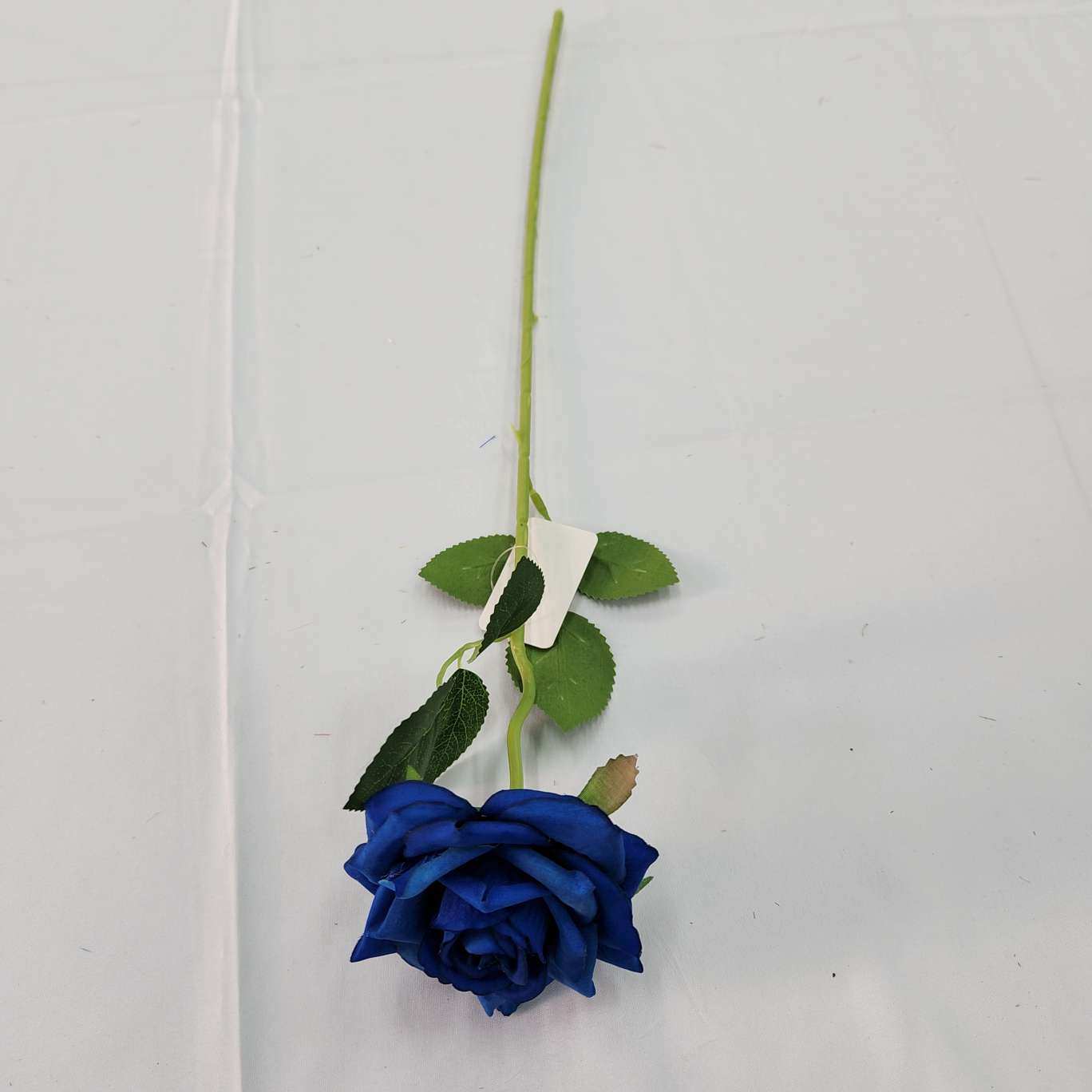 Single-stem corner rose office simulation rose, cultural horticulture simulation flower arrangement, crocheted knitted flower bouquet, simulation flower decoration detail image 6