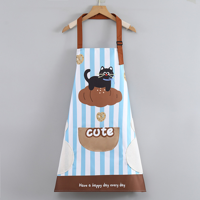 Apron Kitchen, a new, cute, waterproof and oil-resistant corset for cooking and dining, summer work clothes and coverings pic 16