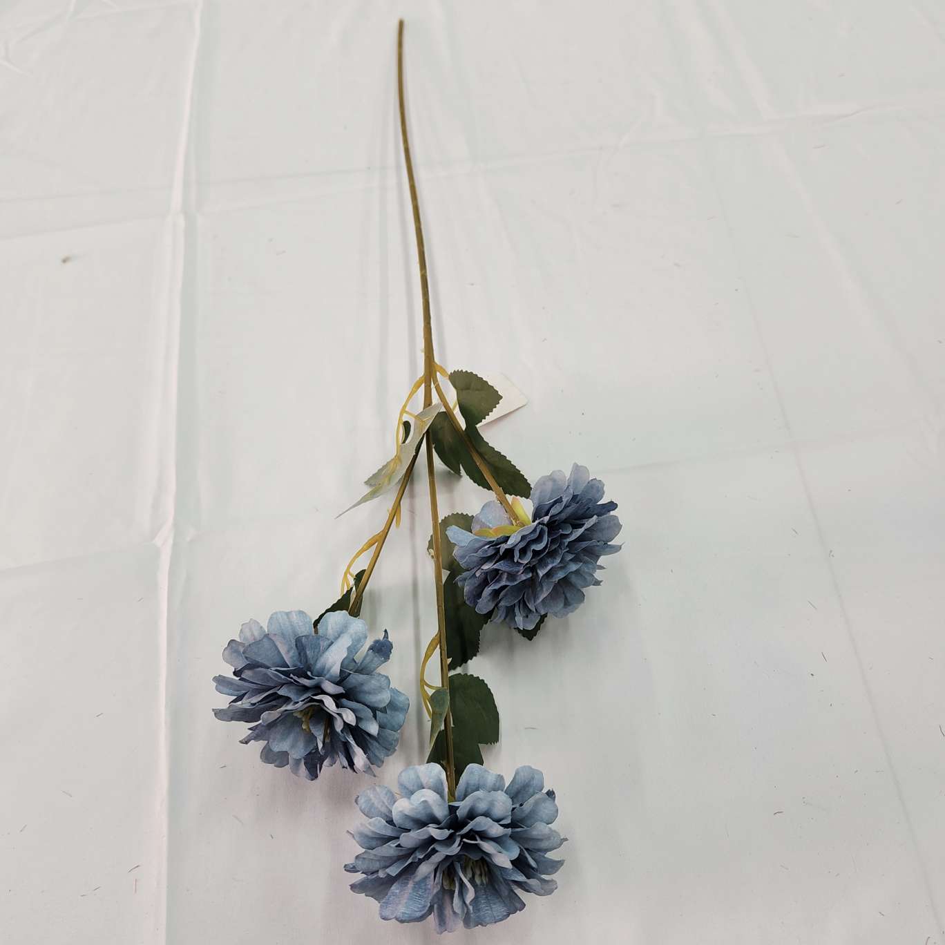 3-head hibiscus flower office simulation rose cultural gardening simulation flower arrangement crochet knitted flower bouquet simulation flower decoration detail image 12