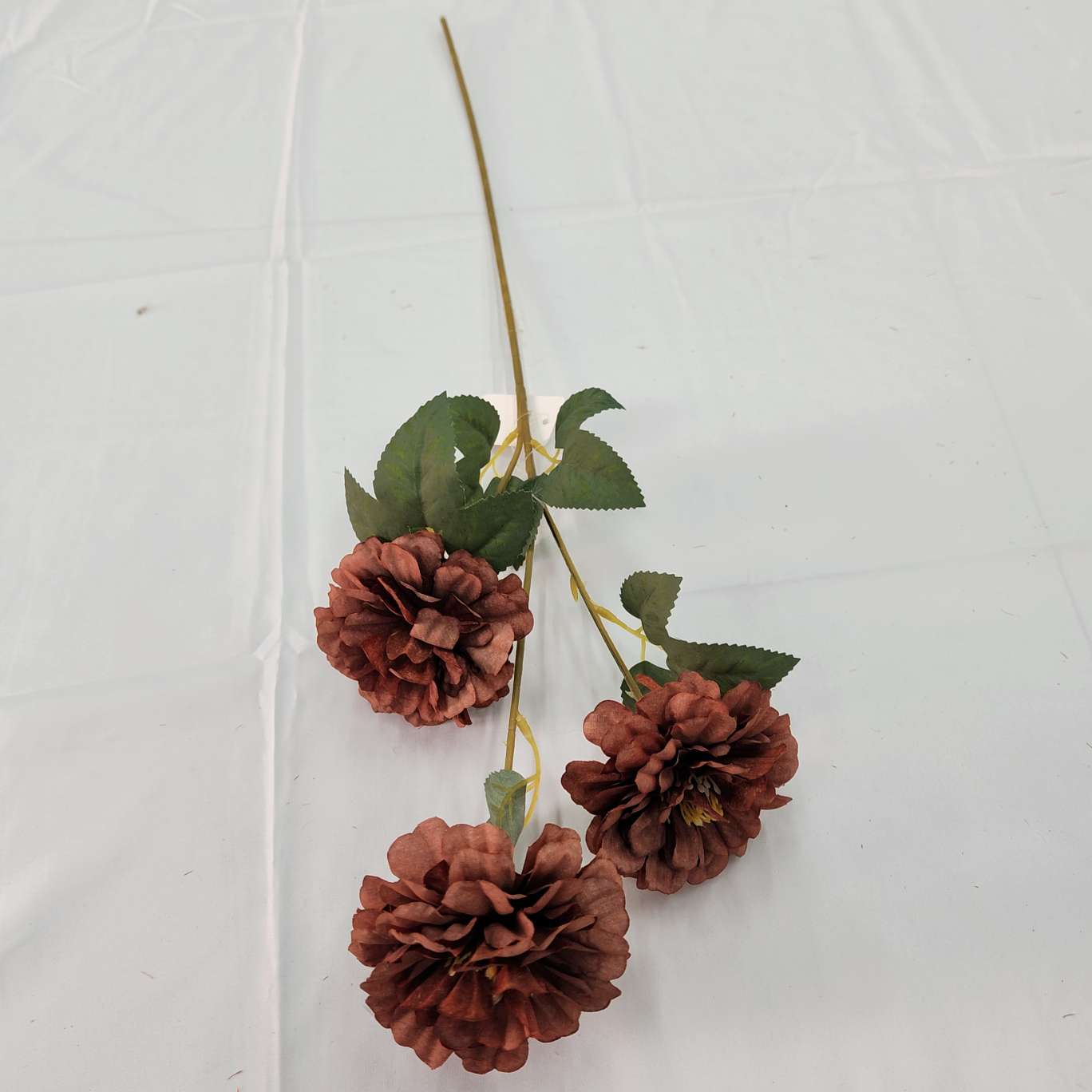 3-head hibiscus flower office simulation rose cultural gardening simulation flower arrangement crochet knitted flower bouquet simulation flower decoration detail image 6