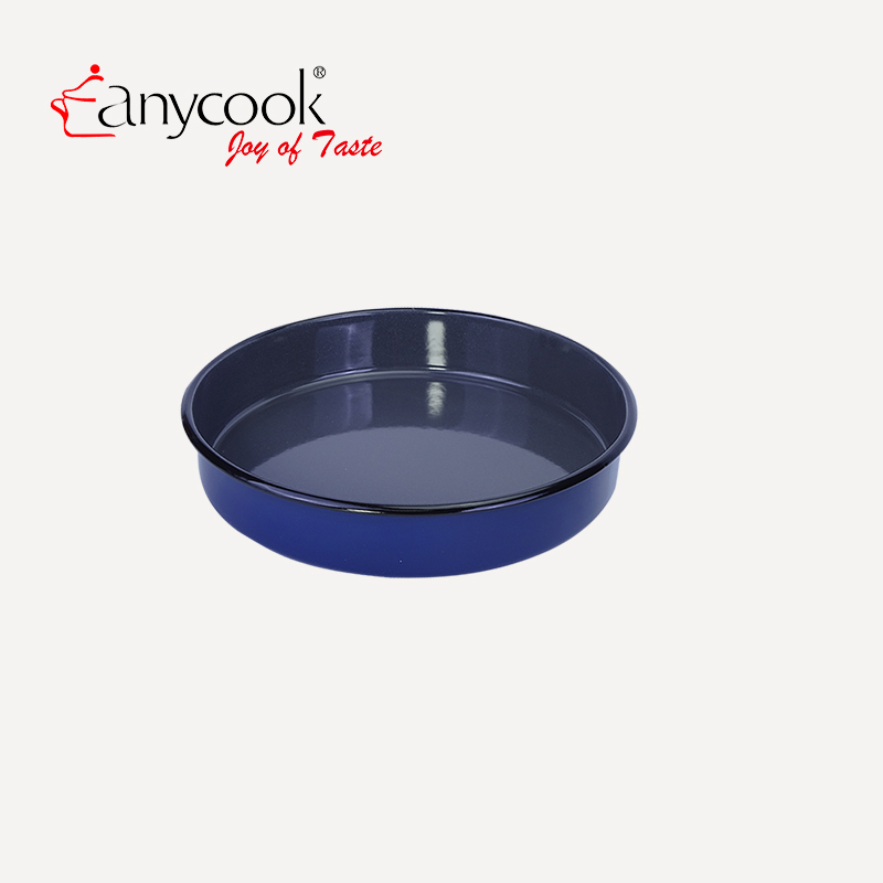 Anycook搪陶瓷不粘蛋糕烤盘锅 蛋糕模具 烘焙用品面包盘 baking tray托盘详情2