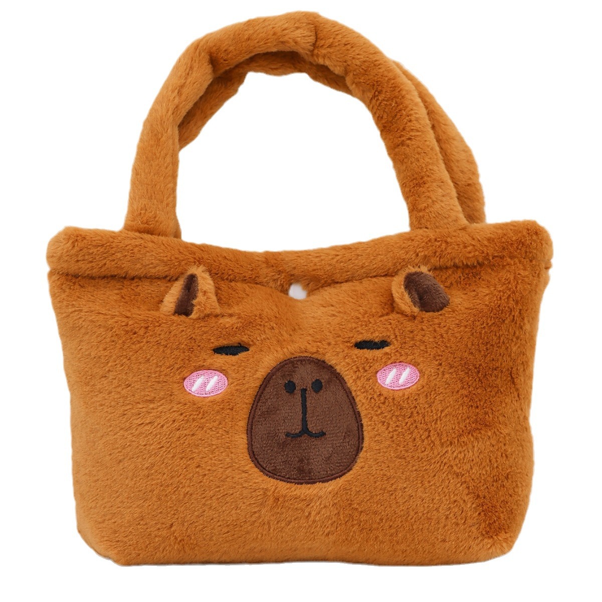 玩偶包/混批可爱帆布袋/沙滩节儿童包包/包包女斜跨时尚/儿童时尚小包包白底实物图