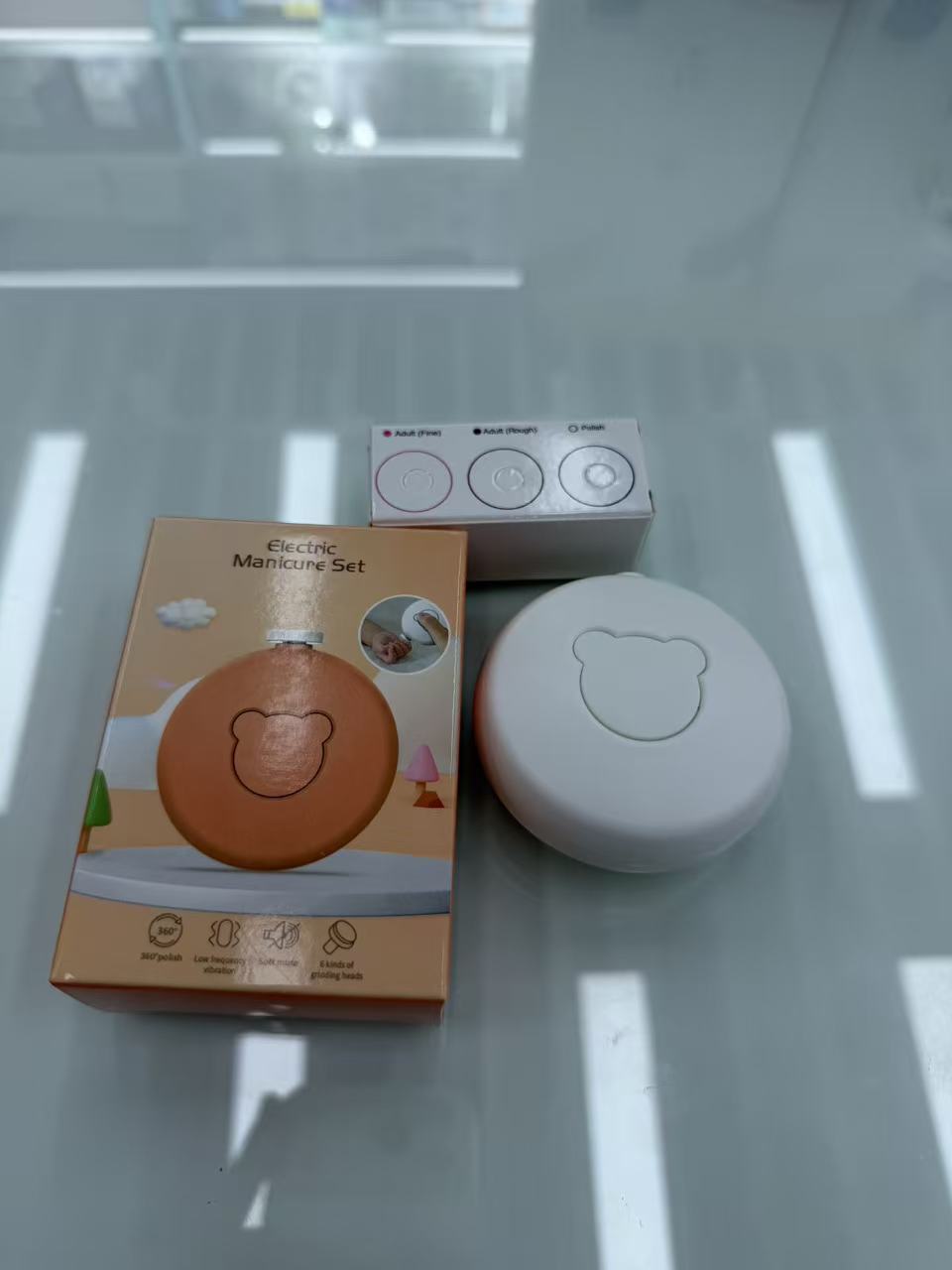 婴儿电动磨甲器新生的儿专用修指甲神器打磨器宝宝指甲锉护理工具