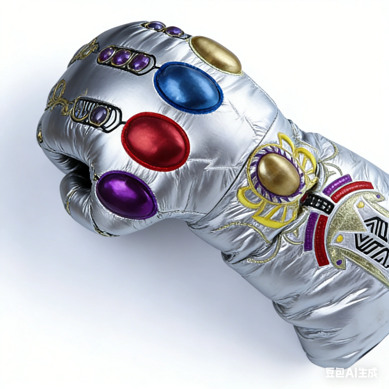 Power Star Custom Luminous Gloves, Ultraman toys, stress-relieving Pinch mascot wholesale, hand pressure relief, suitable for children and adults details Picture