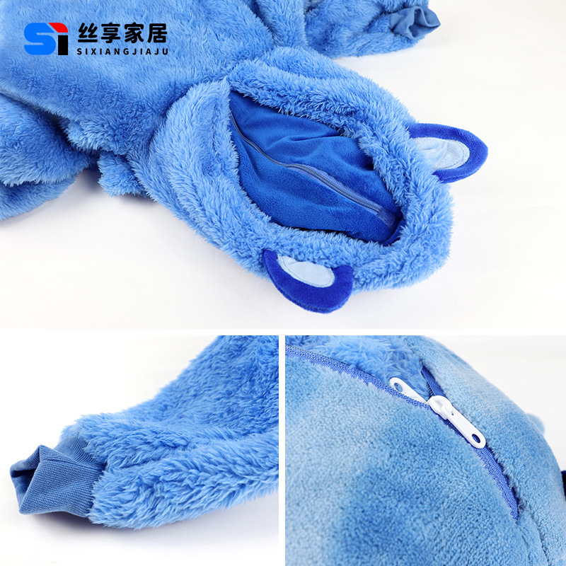 HUGGLE PET cartoon animal children's pullover pajamas, lazy plush dolls, dinosaur dolls, and fun hoodies are suitable for babies' casual home life Application Scenario