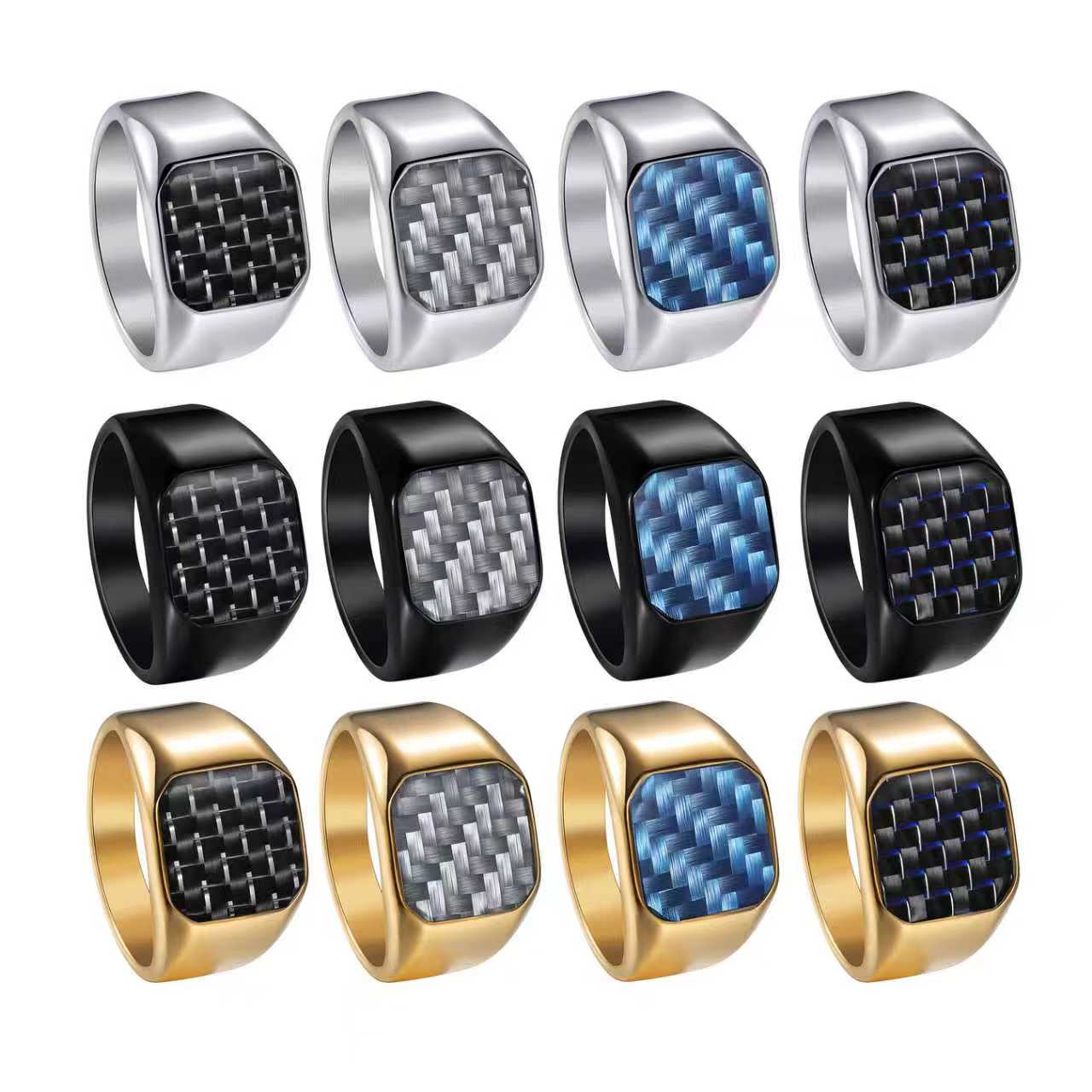 A wide range of fashionable accessories, including stainless steel rings, are carefully selected. They are trendy and versatile decorative items. The handcrafted accessories are rich in styles and suitable for matching with clothing patterns detail image 15