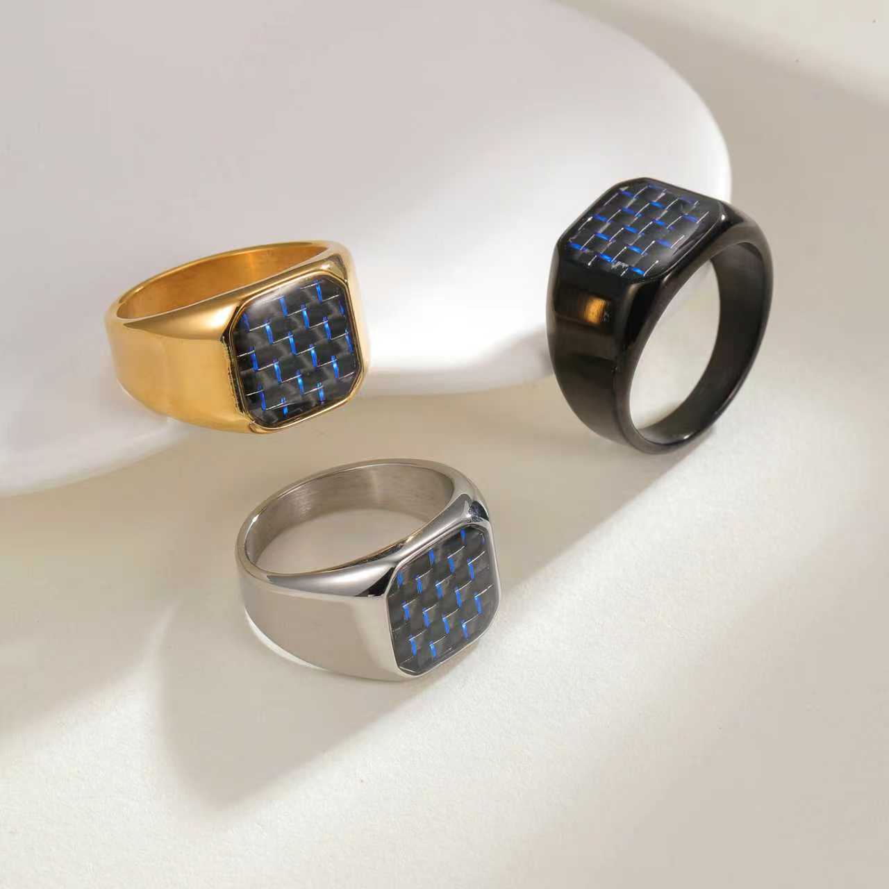 A wide range of fashionable accessories, including stainless steel rings, are carefully selected. They are trendy and versatile decorative items. The handcrafted accessories are rich in styles and suitable for matching with clothing patterns detail image 14