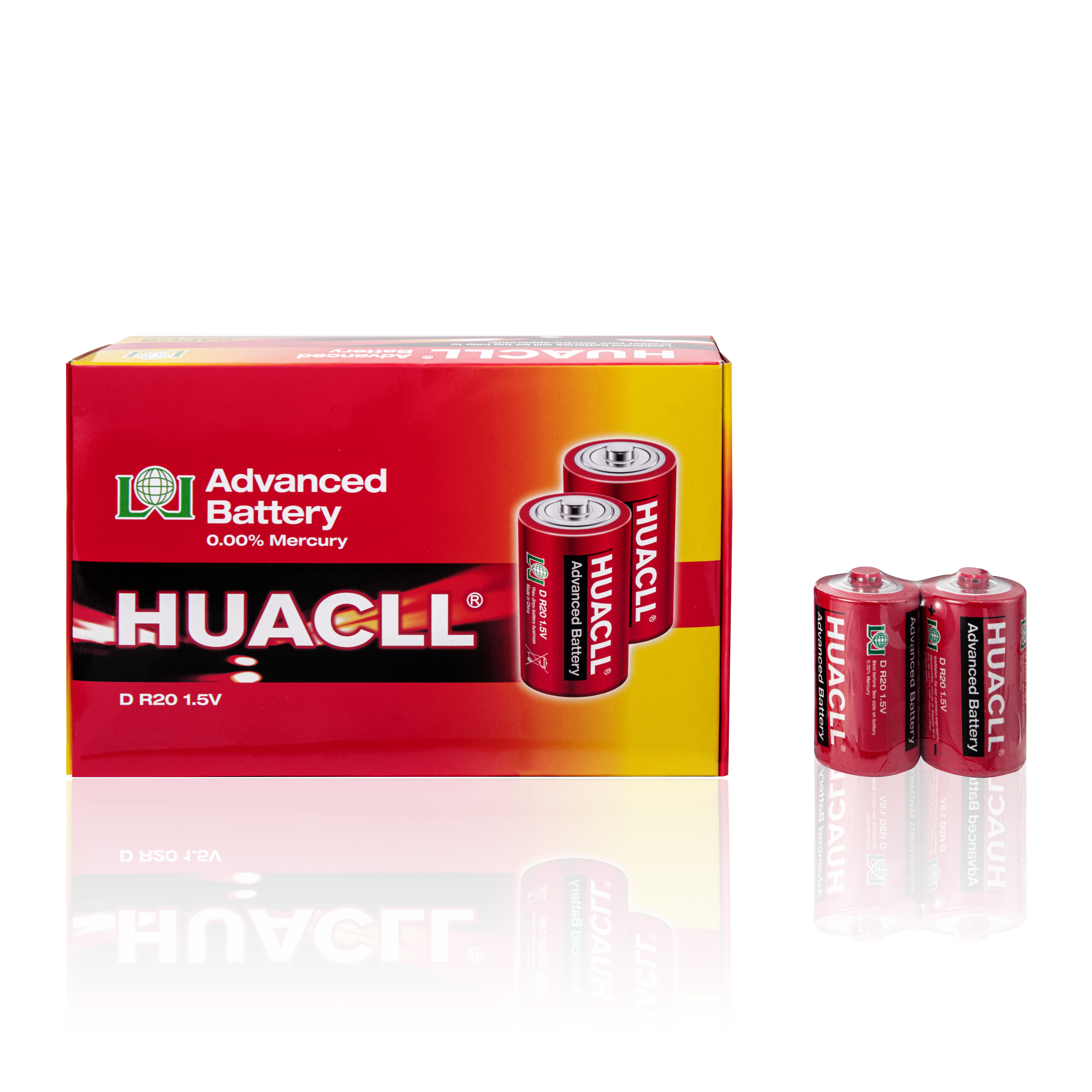【HUACLL】 红碳 D/1号 干电池   