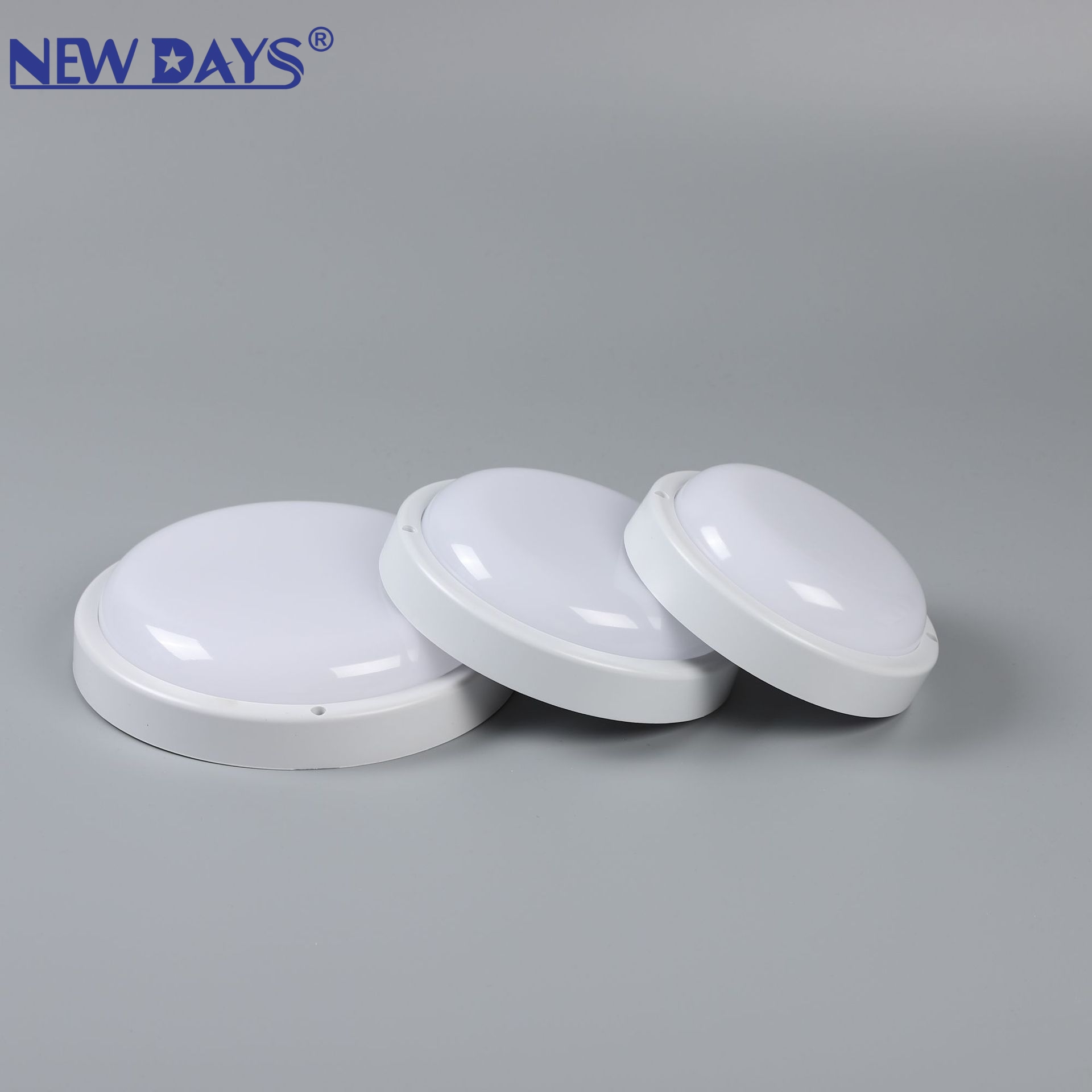 NEWDAYS brand cross-border new LED circular moisture-proof light strip radar, integrated ceiling lamp, energy-saving high-brightness lighting lamp, indoor and outdoor waterproof and moisture-proof wall lamp Specification image