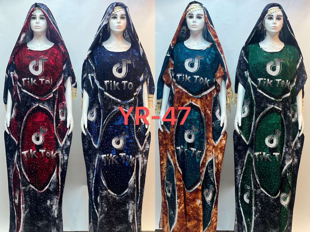 Muslim women's clothing, Arabian robes, Saudi ethnic costumes, women's ring garments, loose covering clothing, Muslim robes Specification image