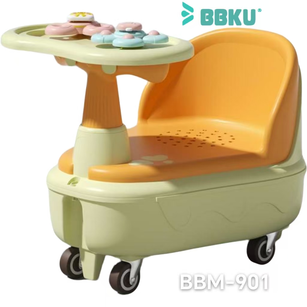 BBKU BBM-901婴儿学步车猪拐手推轮子玩具1岁宝宝早教益智宝宝玩具