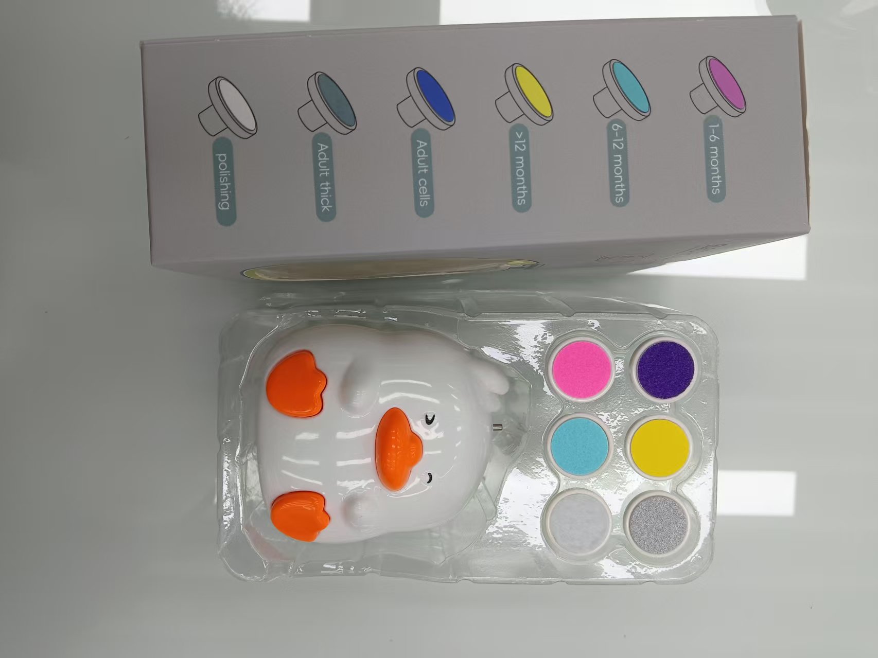 电动磨甲器婴儿指甲钳打磨器多功能儿童指甲打磨工具修整家用套装