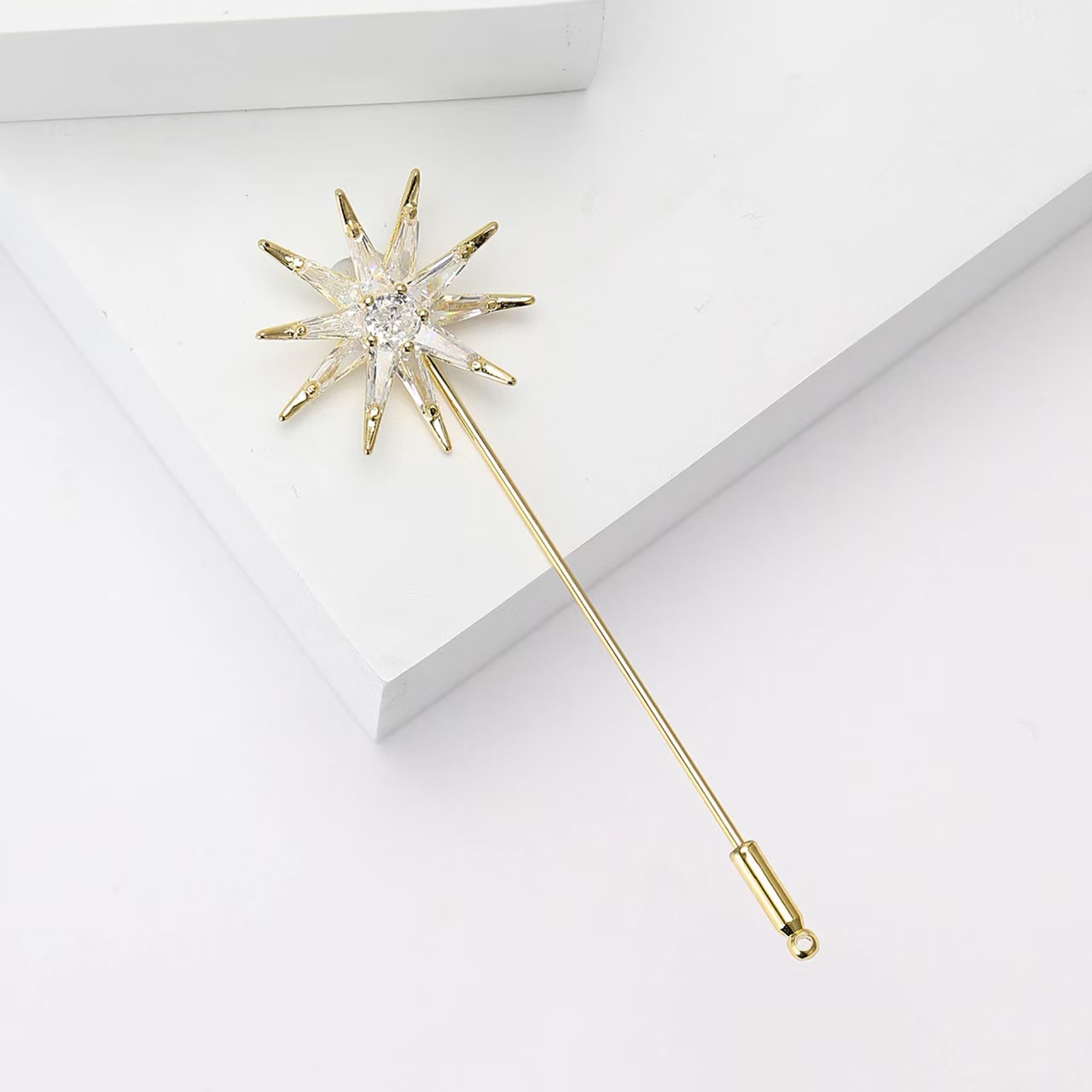 胸针/金榜题名/莫桑钻胸针/胸针复古/吧唧细节图