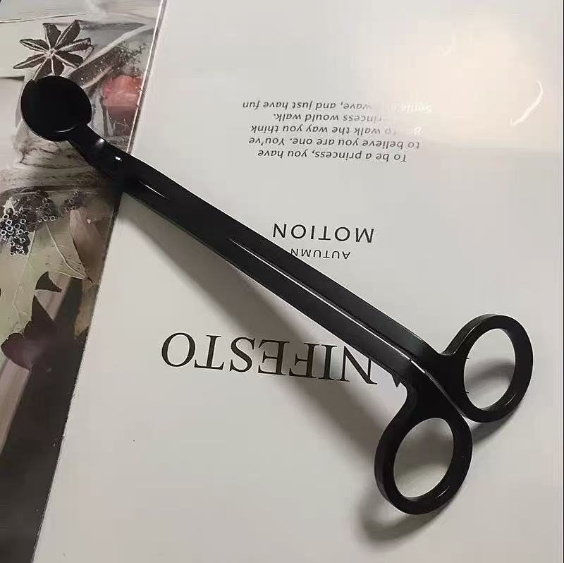 蜡烛灯芯剪刀 灭烛剪灭烛器黑色蜡烛灯芯剪不锈钢磨砂蜡烛灯芯剪蜡烛灯芯剪刀 灭烛剪灭烛器黑色蜡烛灯芯剪不锈钢磨砂蜡烛灯芯剪详情9