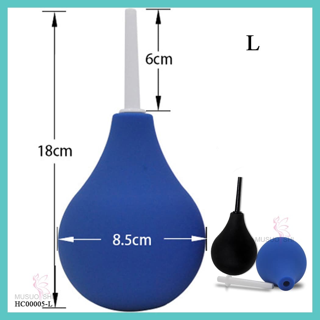 HC00005-L  Anal Plug Sex Toys Pressure Washer Anal Douche Cleaner Anus Vagina Pump Plug Sex Toys full figure