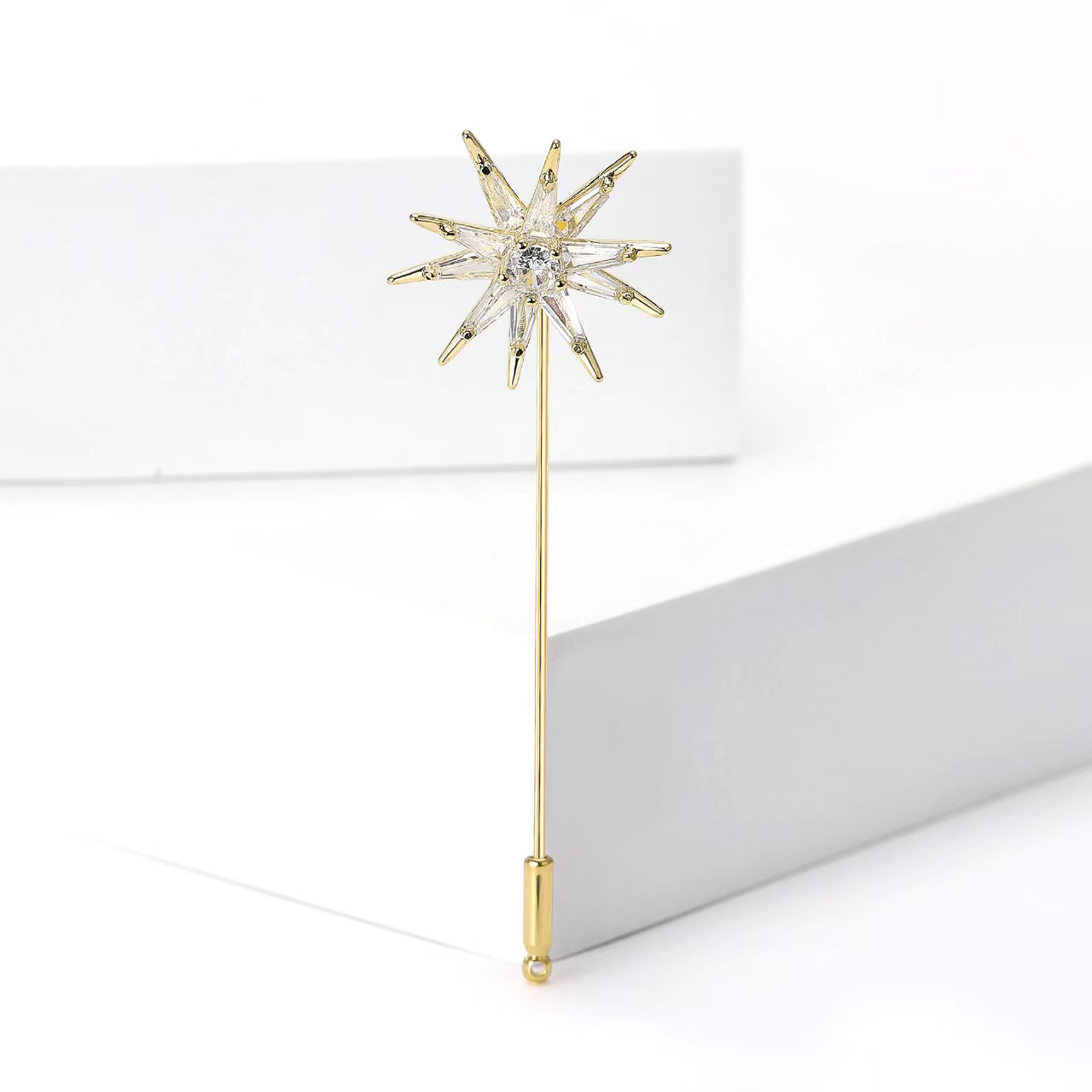 胸针/金榜题名/莫桑钻胸针/胸针复古/吧唧产品图