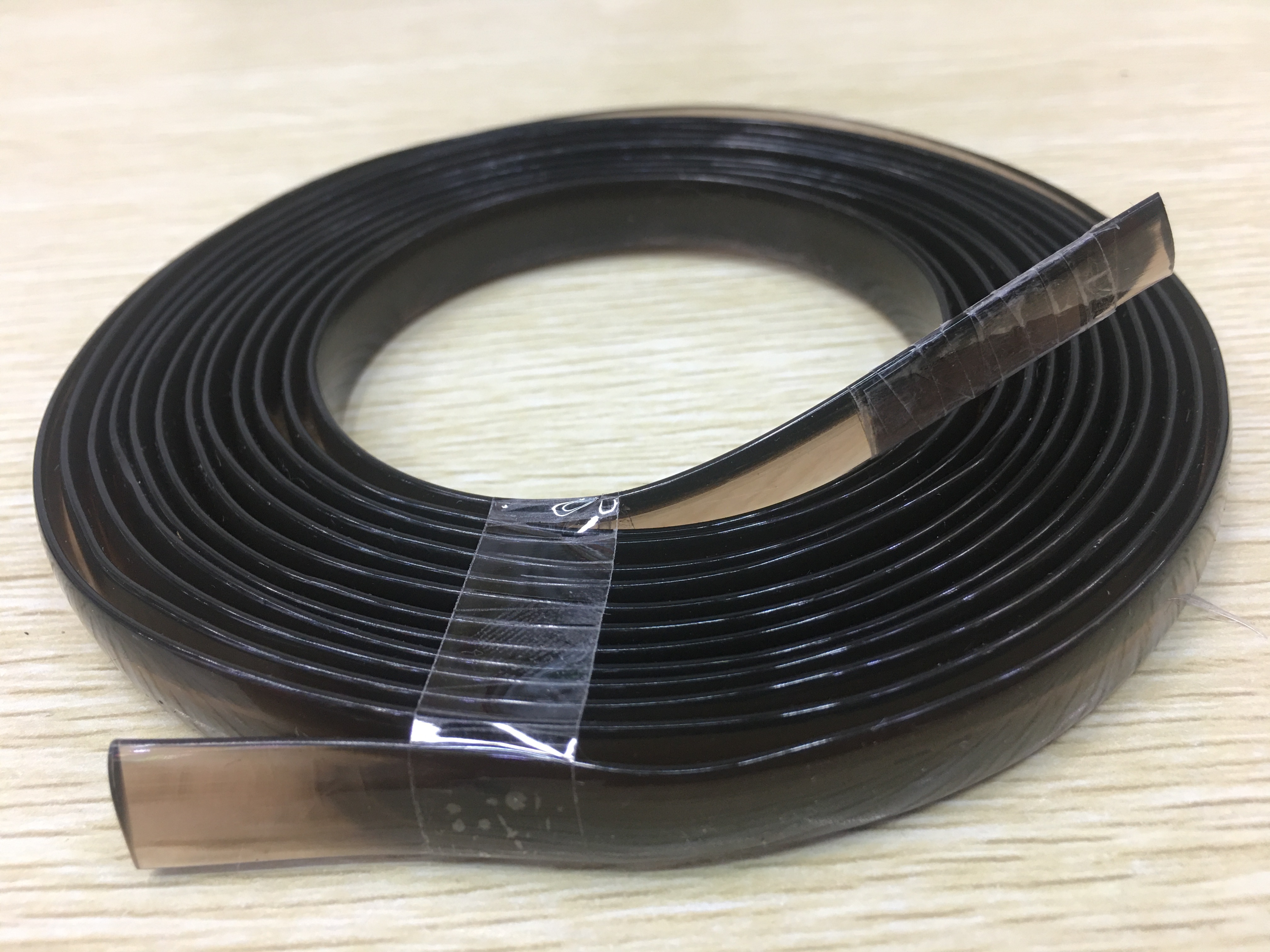 供应女士凉拖鞋面，PVC抽条,凉鞋胶条,扁条，PVC水晶条#水晶条贴钻详情27