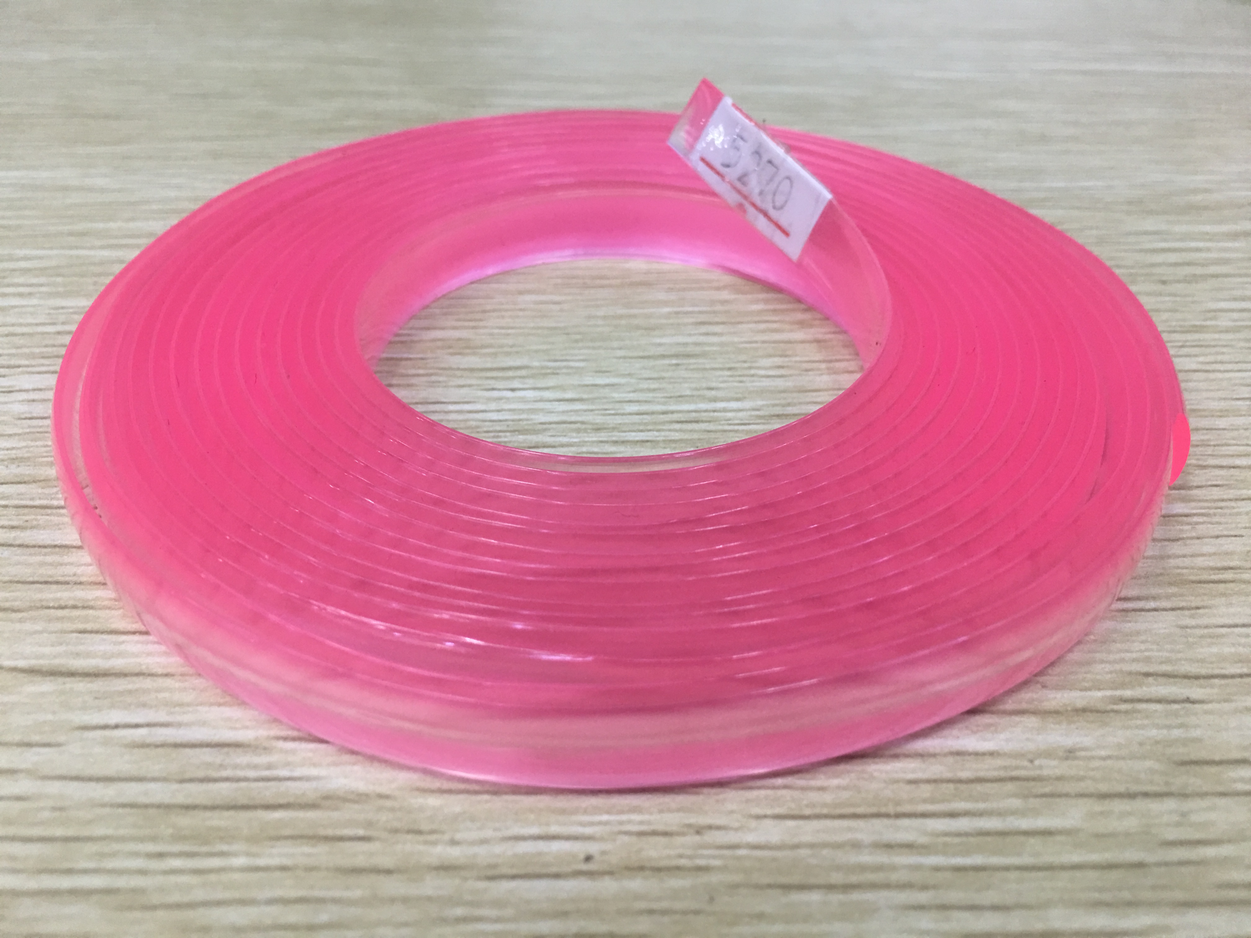 供应女士凉拖鞋面，PVC抽条,凉鞋胶条,扁条，PVC水晶条#水晶条贴钻详情22