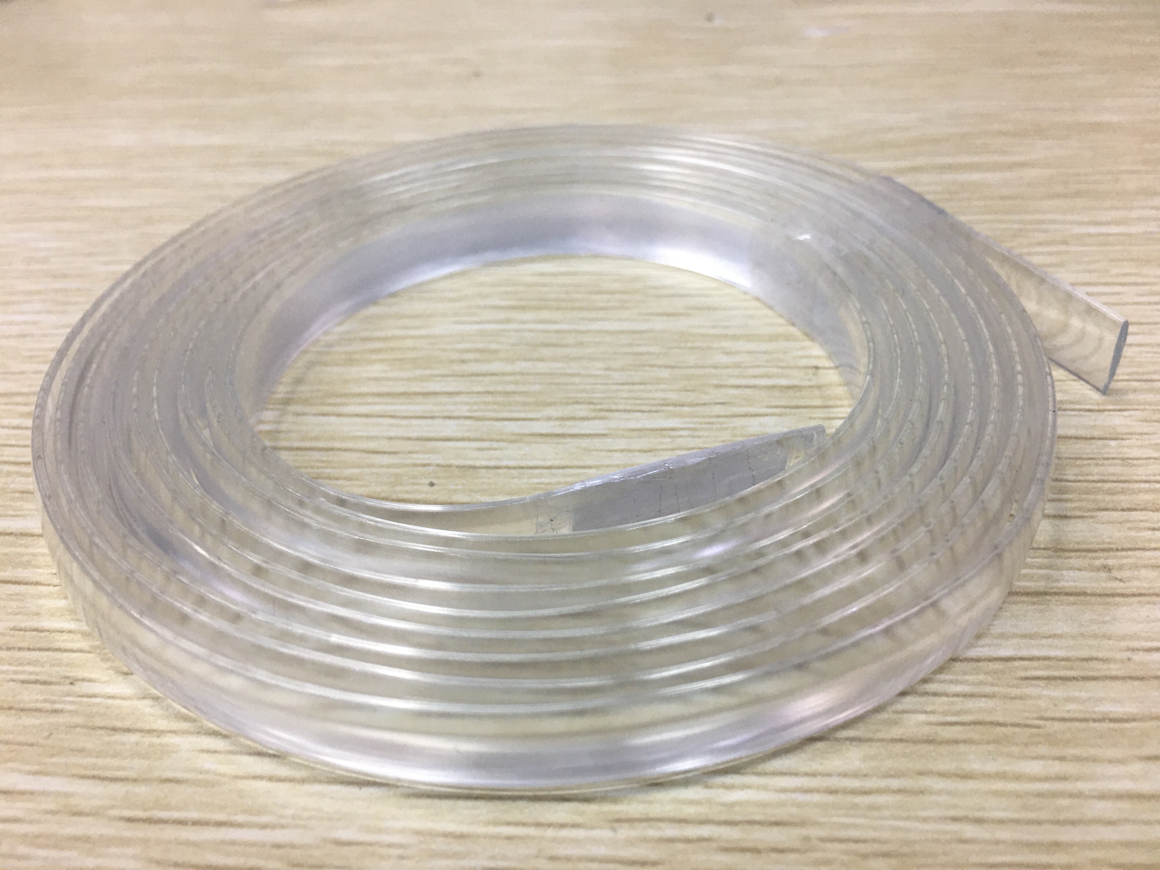 供应女士凉拖鞋面，PVC抽条,凉鞋胶条,扁条，PVC水晶条#水晶条贴钻详情28