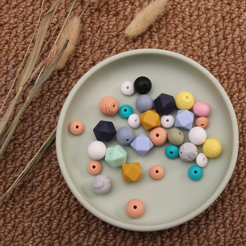 Zhejiang Sheng Baby Silicone Letter Beads 12mm loose bead accessories anti-drop Chain Infant dental Rubber Jewelry wholesale stock rubber and plastic silicone rubber Specification drawing