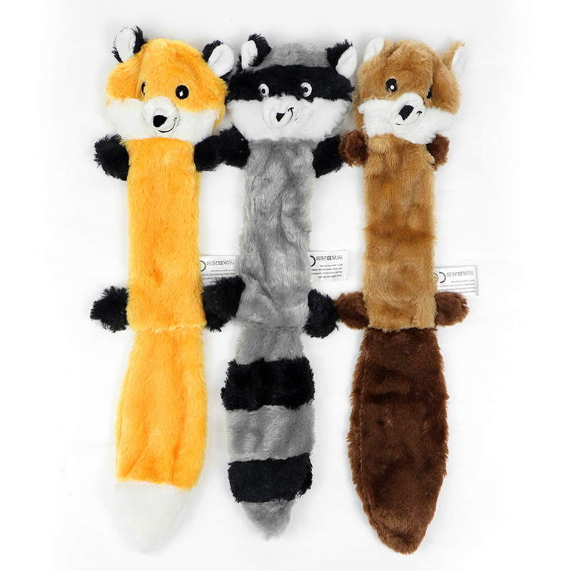 Amazon's best-selling plush dog bite sound pet toy, durable bite release leather case dog toy, dog toy details Picture