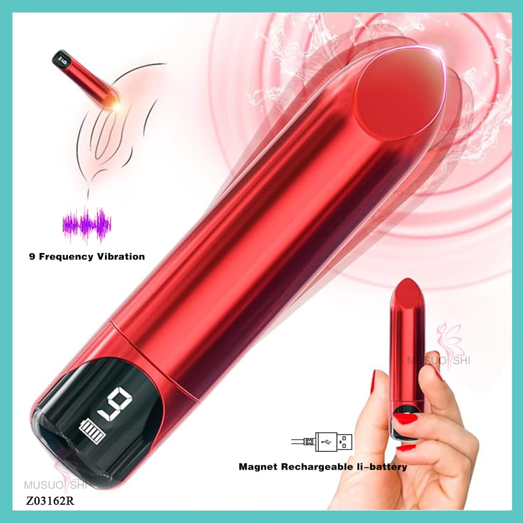 Z03162R  Silicone Clitoral Stimulator G Spot AV Wand Massager Anal Sex Toys Dildos Vibrator for Women full figure