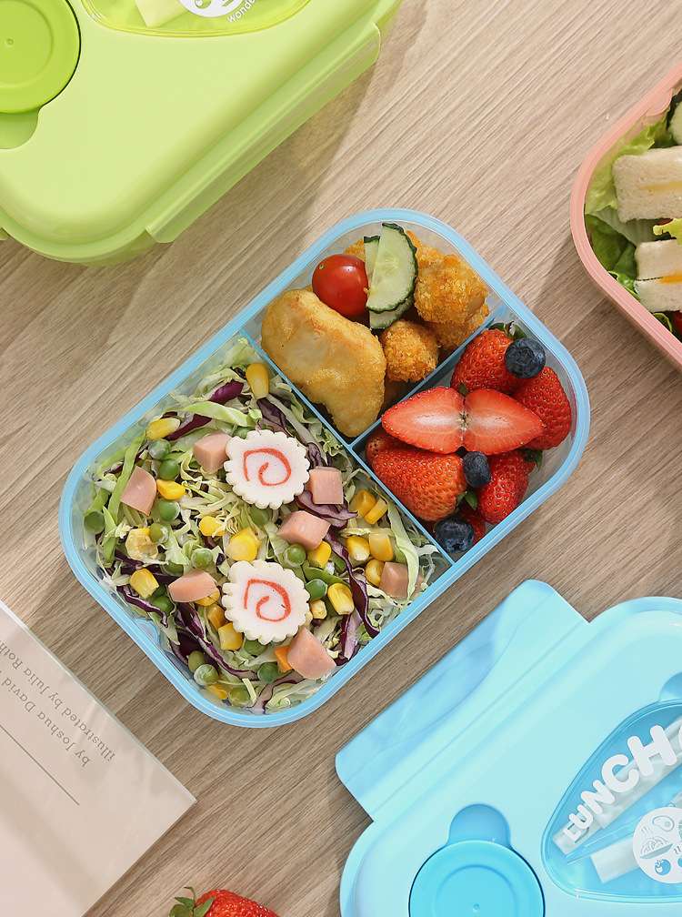 H226-545大容量分隔塑料密封饭盒餐盒大容量分隔塑料密封饭盒餐盒详情图1