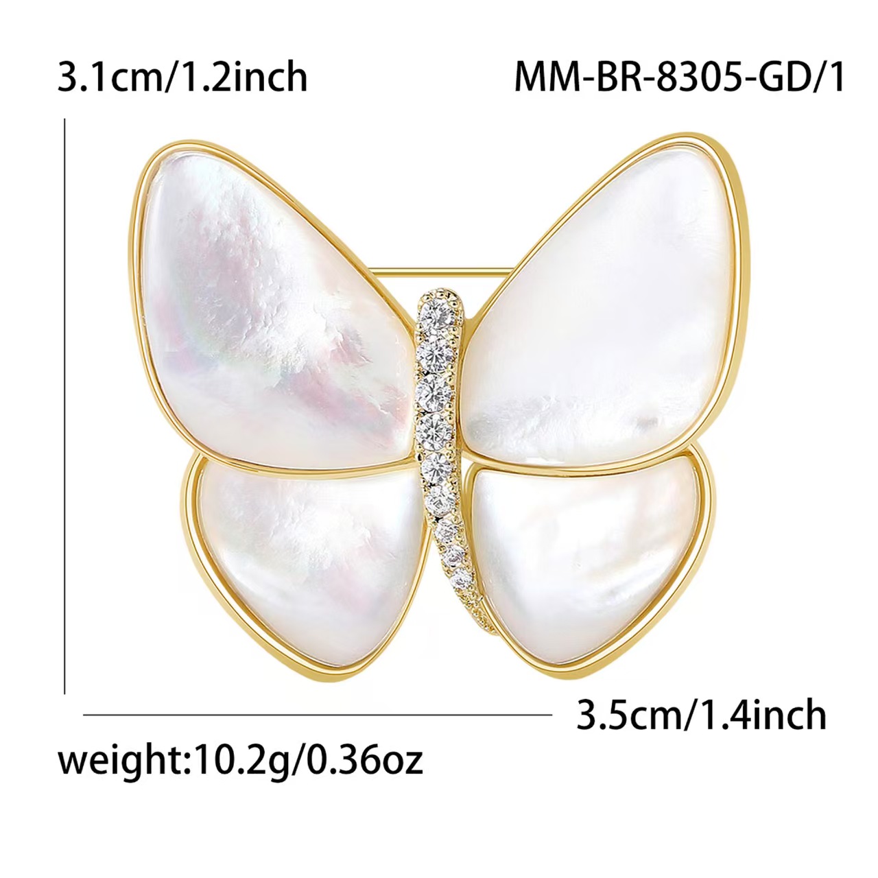 胸针/金榜题名/莫桑钻胸针/胸针复古/吧唧产品图