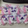 Plush cartoon trinkets, unicorn keychains, cute mini dolls, doll pendants, toy accessories details Picture