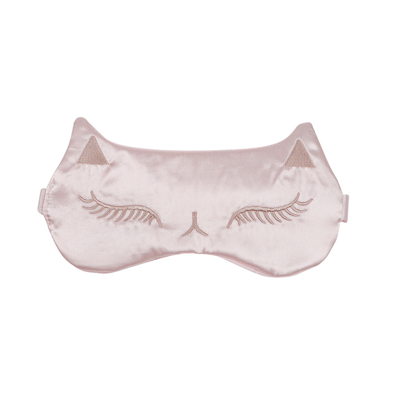 Creative silk-like light-blocking eye masks, cross-border customized ice packs, nap eye care products, best-selling cross-border travel LOGO style Item Picture