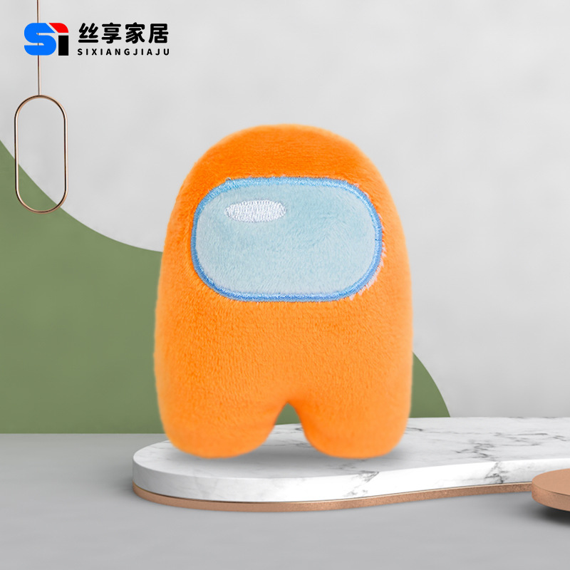 Customized cross-border space Werewolf keychain plush toy amongus figurine small toy gift Application Scenario