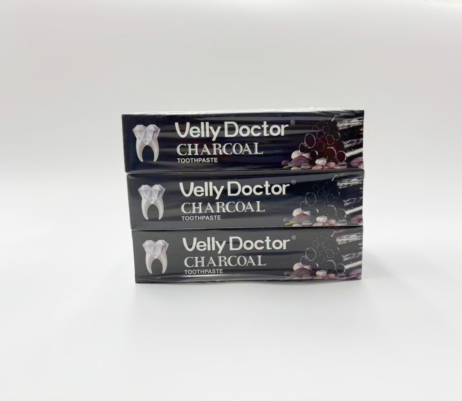 Velly Doctor木炭牙膏110g 清洁口腔消除口气持久留香保护牙龈