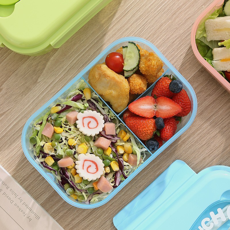 H226-545大容量分隔塑料密封饭盒餐盒大容量分隔塑料密封饭盒餐盒产品图