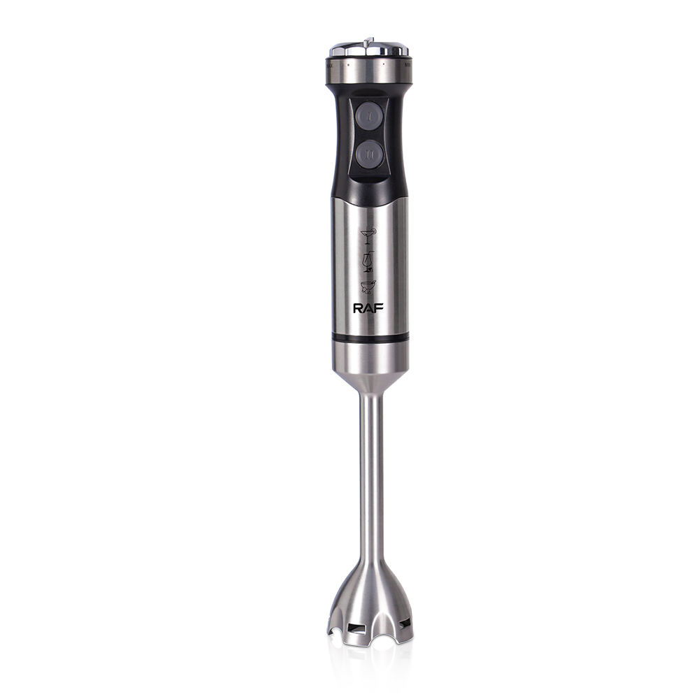 RAF European standard wired cooking stick, five-in-one electric food processor, juicing, mincing meat and beating eggs, kitchen handheld complementary food device Specification drawing