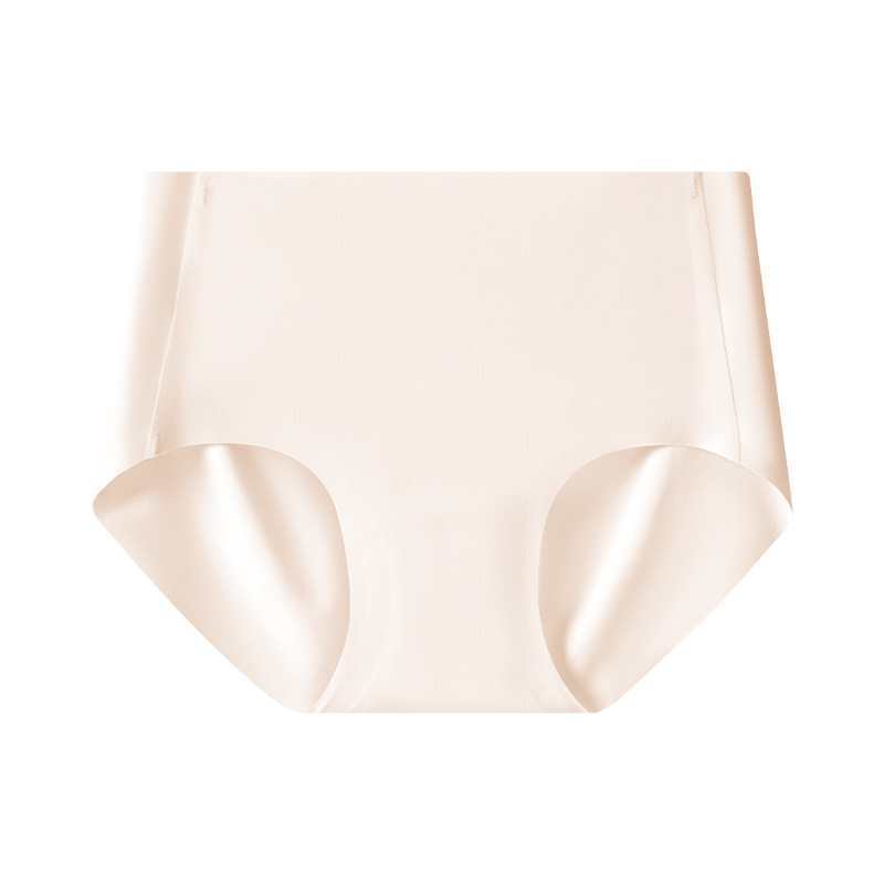 Model 003# High-waisted women's underwear for export to the Middle East and Africa, simple solid color, one-piece brocade, non-skin-pressing, cotton crotch, skin-friendly and non-irritating, women's seamless underwear QNI Application Scenario