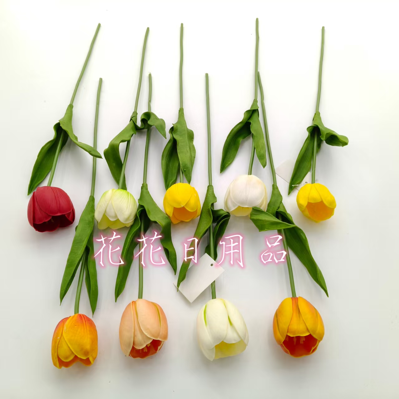 人造花郁金香防真插花装饰品
