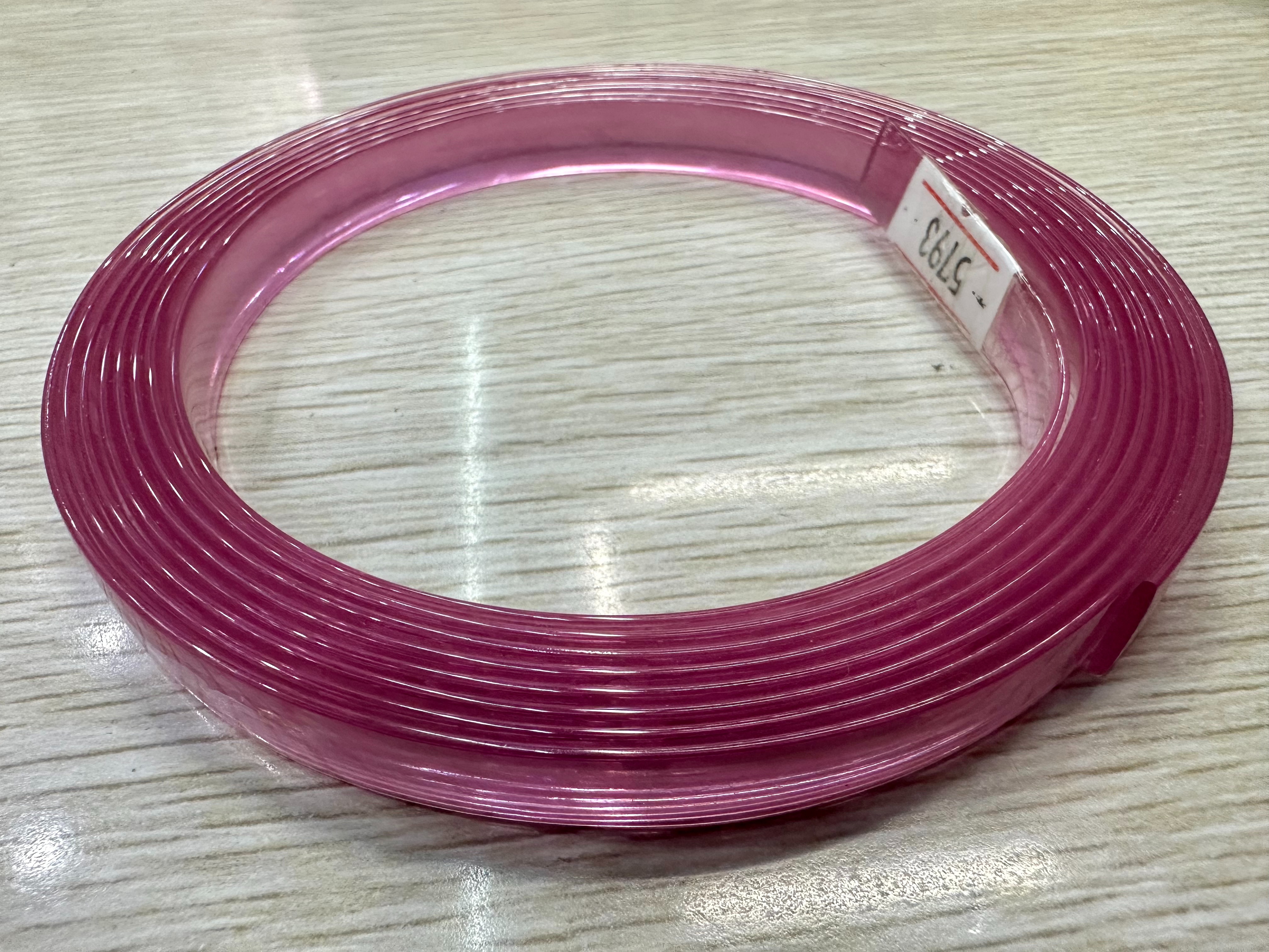 童鞋 女鞋 凉鞋用环保 耐磨PVC透明条生产厂家#烫钻PVC条详情10